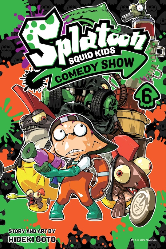 Front cover_Splatoon: Squid Kids Comedy Show, Vol. 6