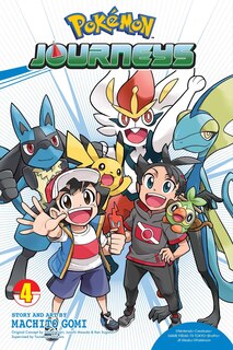 Couverture_Pokémon Journeys, Vol. 4