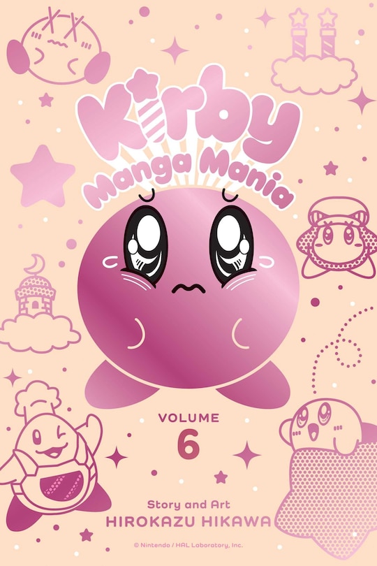 Front cover_Kirby Manga Mania, Vol. 6