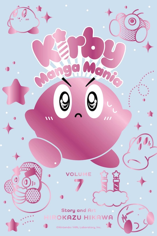 Front cover_Kirby Manga Mania, Vol. 7