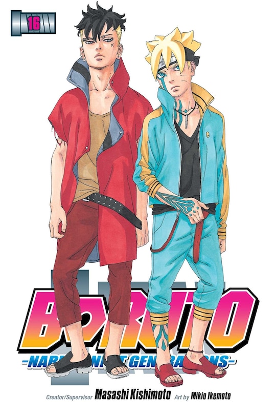 Front cover_Boruto: Naruto Next Generations, Vol. 16