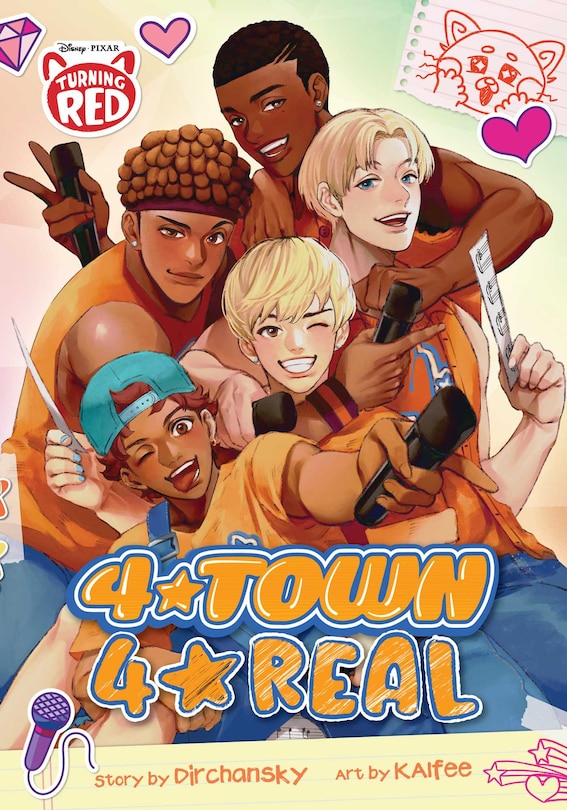 Front cover_Disney and Pixar's Turning Red: 4*Town 4*Real