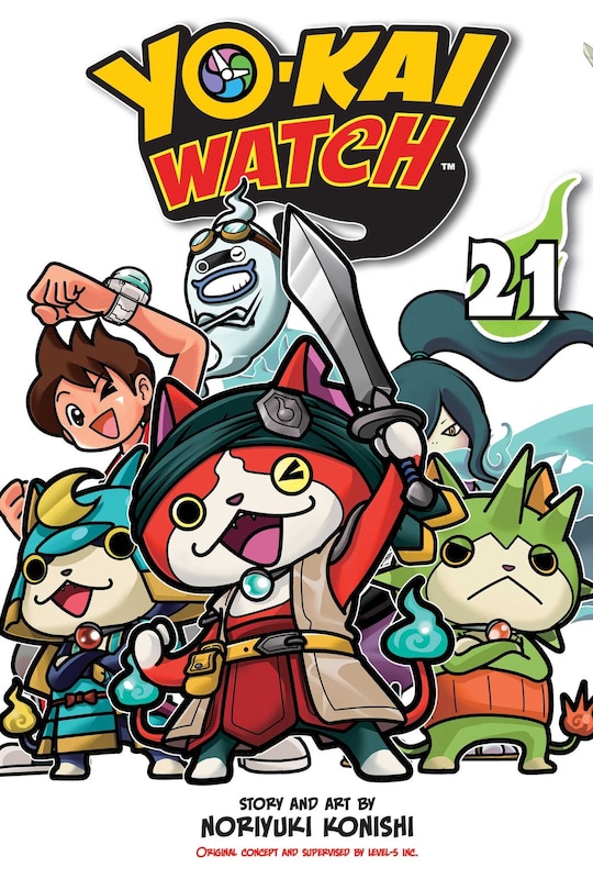 Front cover_YO-KAI WATCH, Vol. 21