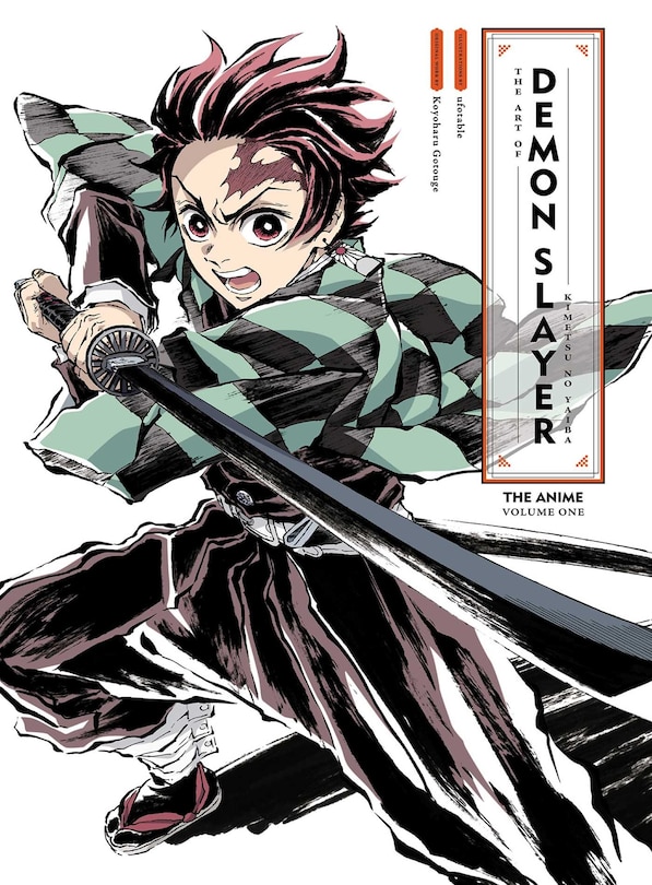 Front cover_Art of Demon Slayer: Kimetsu no Yaiba the Anime