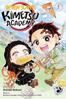 Front cover_Demon Slayer: Kimetsu Academy, Vol. 1