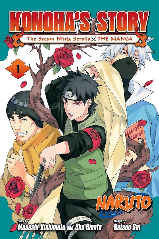 Front cover_Naruto: Konoha's Story—The Steam Ninja Scrolls: The Manga, Vol. 1
