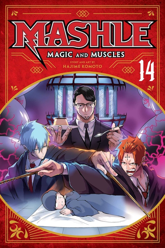 Front cover_Mashle: Magic and Muscles, Vol. 14
