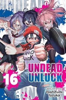 Front cover_Undead Unluck, Vol. 16