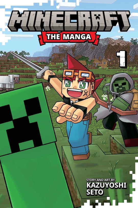 Front cover_Minecraft: The Manga, Vol. 1