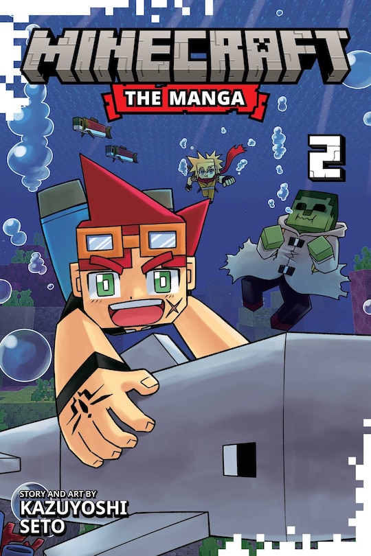 Front cover_Minecraft: The Manga, Vol. 2