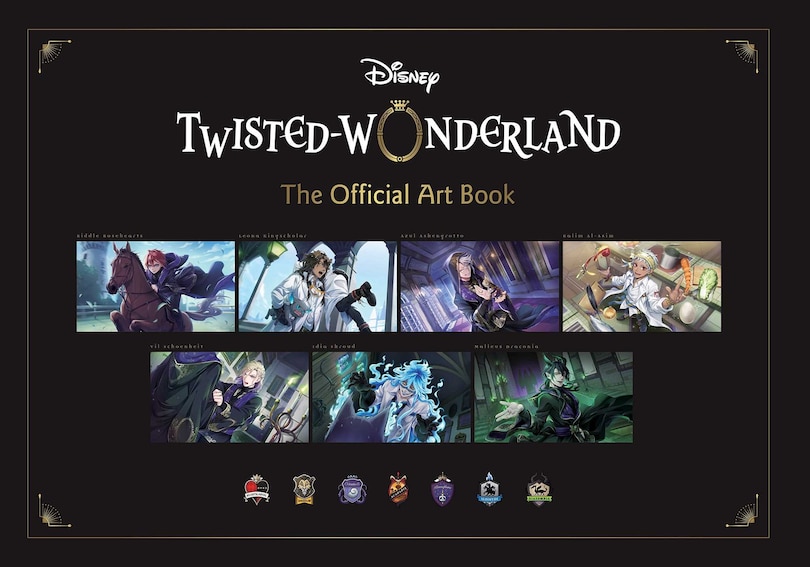 Front cover_Disney Twisted-Wonderland: The Official Art Book