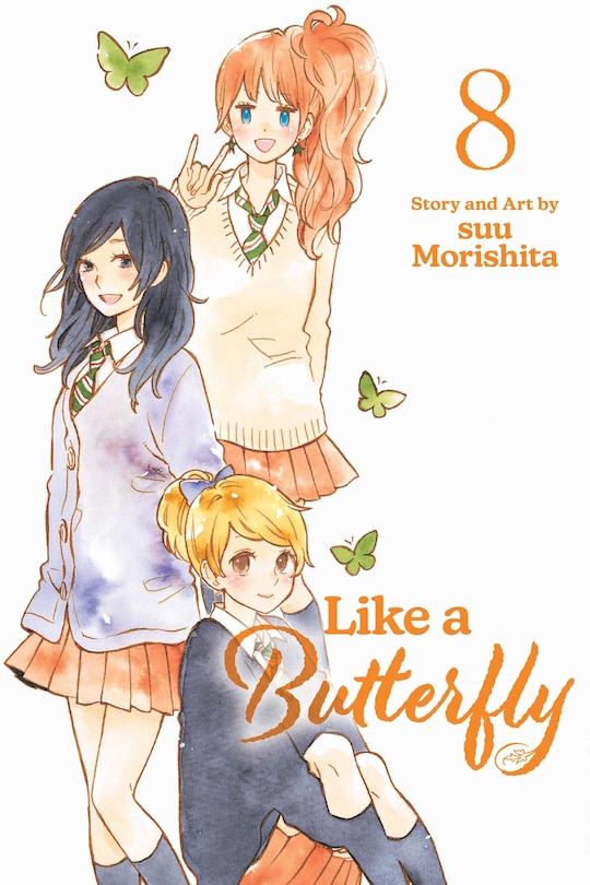 Couverture_Like a Butterfly, Vol. 8
