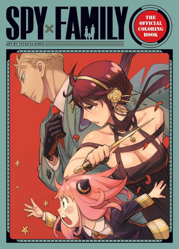 Front cover_Spy x Family: The Official Coloring Book