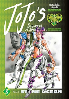 Front cover_JoJo's Bizarre Adventure: Part 6--Stone Ocean, Vol. 8