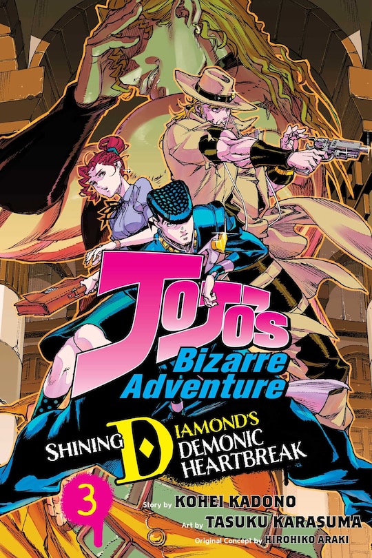 Front cover_JoJo's Bizarre Adventure: Shining Diamond's Demonic Heartbreak, Vol. 3