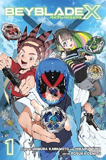 Front cover_Beyblade X, Vol. 1