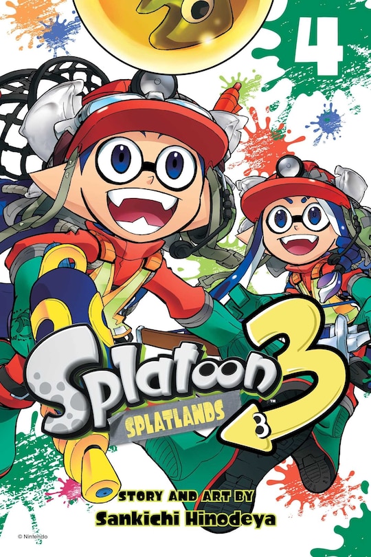 Front cover_Splatoon 3: Splatlands, Vol. 4