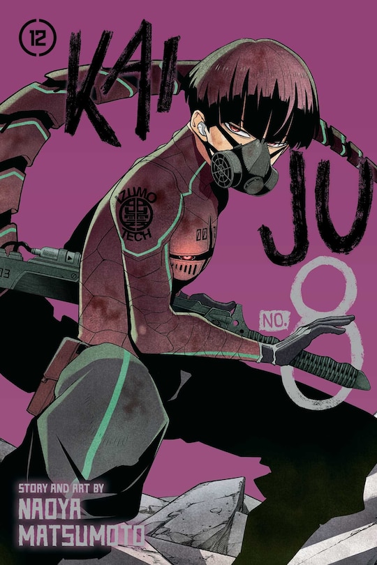 Front cover_Kaiju No. 8, Vol. 12