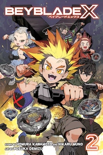 Front cover_Beyblade X, Vol. 2