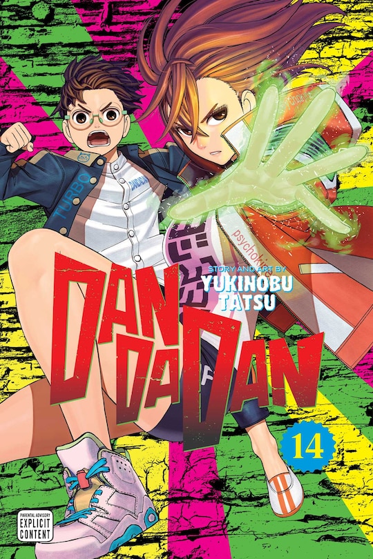 Front cover_Dandadan, Vol. 14