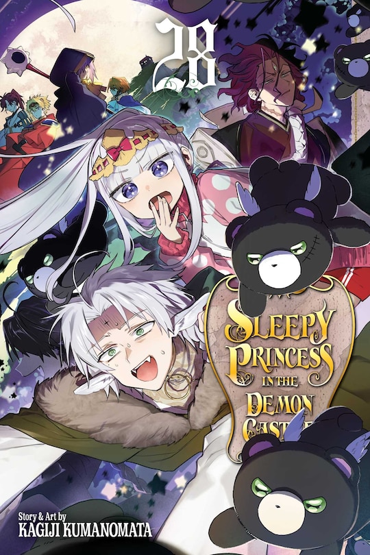 Front cover_Sleepy Princess in the Demon Castle, Vol. 28