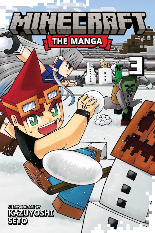 Front cover_Minecraft: The Manga, Vol. 3