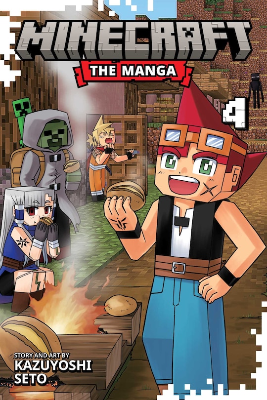 Front cover_Minecraft: The Manga, Vol. 4