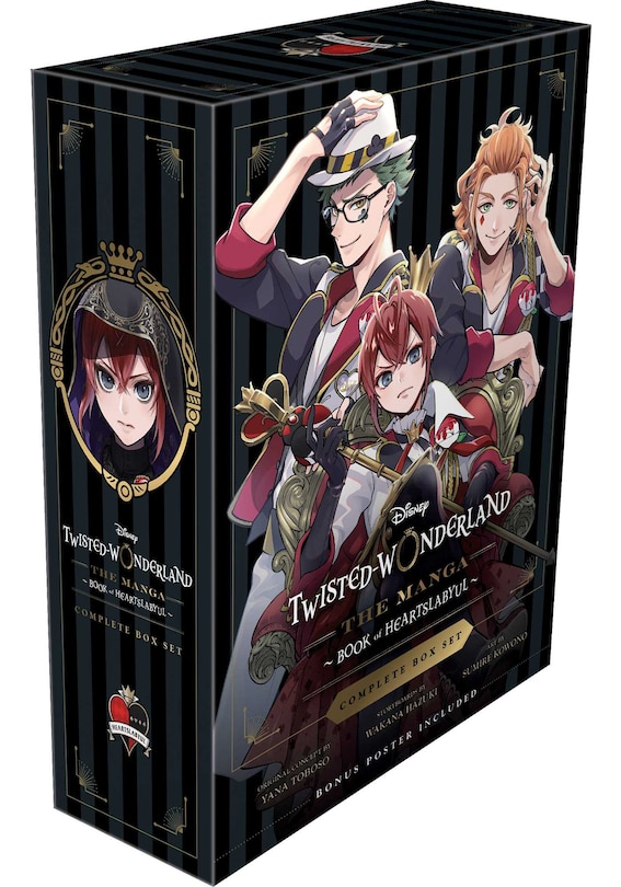 Front cover_Disney Twisted-Wonderland: The Manga – Book of Heartslabyul Complete Box Set