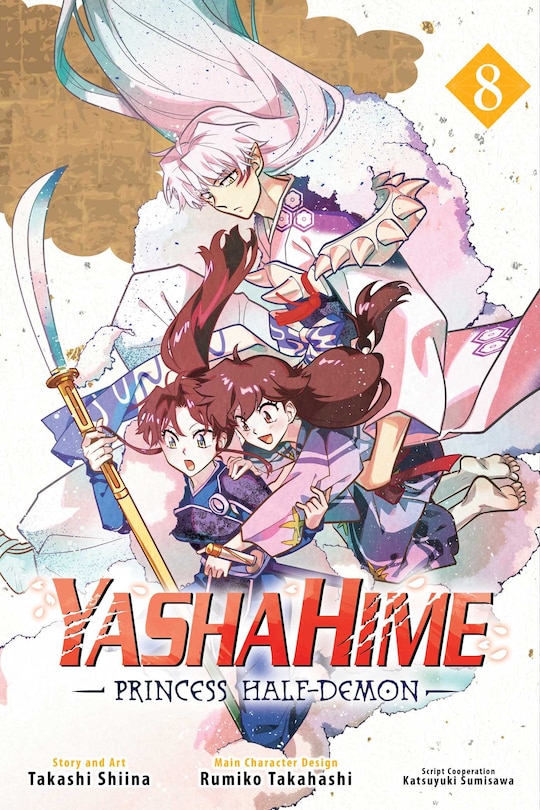 Front cover_Yashahime: Princess Half-Demon, Vol. 8