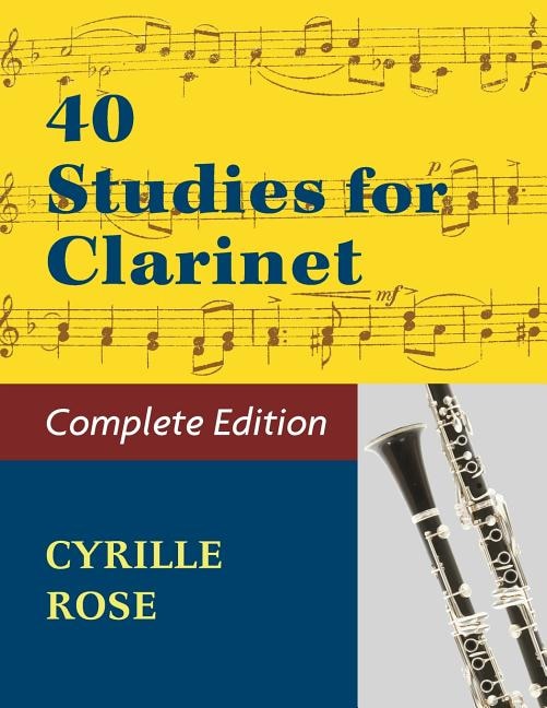 Couverture_40 Studies for Clarinet (Book 1, Book 2)