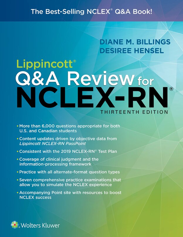 Front cover_Lippincott Q And A Review For Nclex-rn