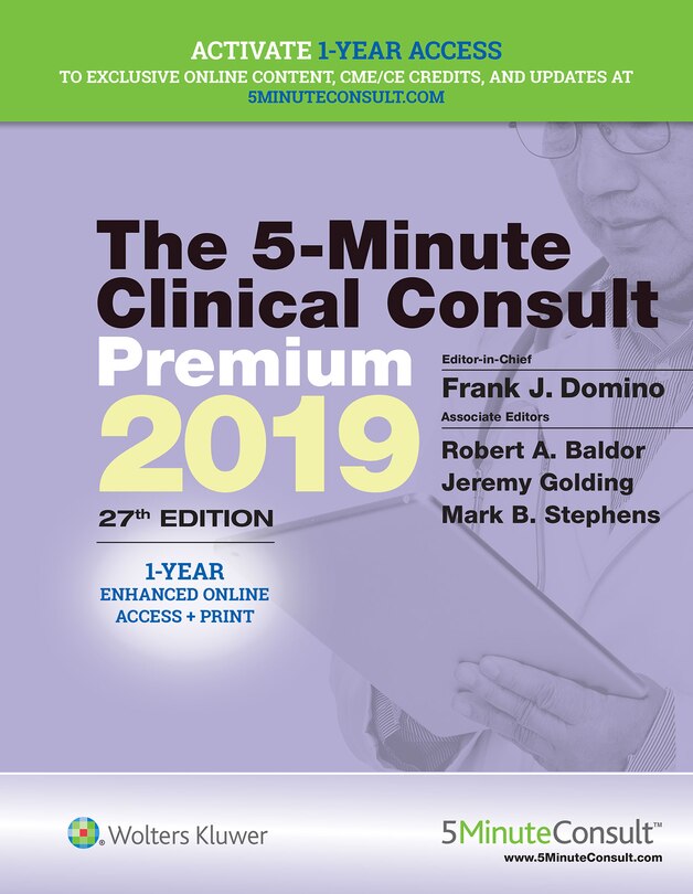 Front cover_The 5-minute Clinical Consult Premium 2019