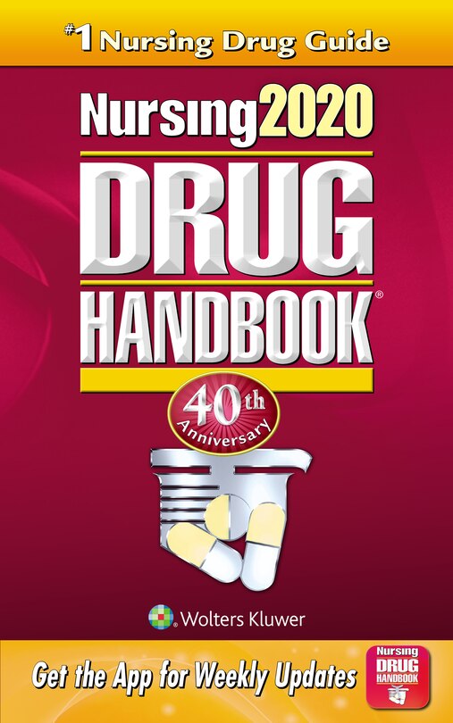 Front cover_Nursing2020 Drug Handbook