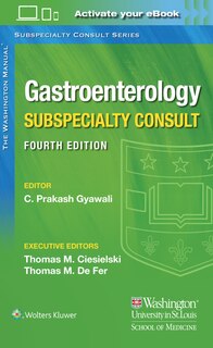 Couverture_The Washington Manual Gastroenterology Subspecialty Consult