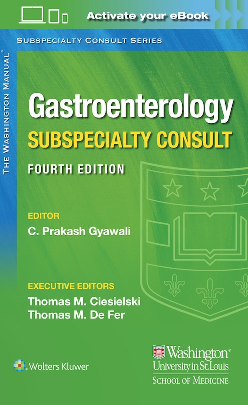 Couverture_The Washington Manual Gastroenterology Subspecialty Consult