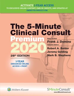Front cover_The 5-minute Clinical Consult Premium 2020