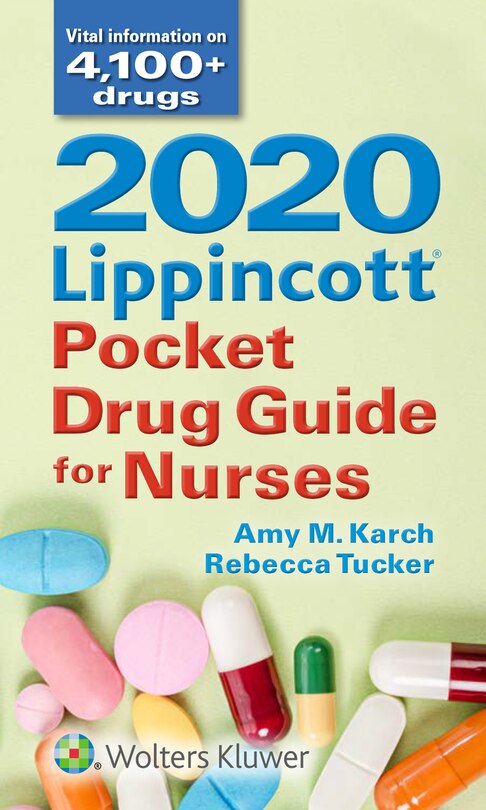 Couverture_2020 Lippincott Pocket Drug Guide For Nurses
