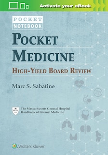 Front cover_Pocket Medicine High-yield Board Review