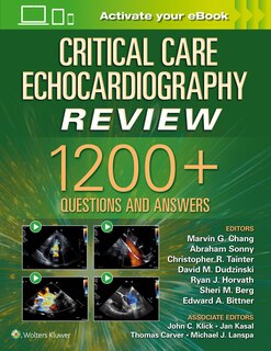 Front cover_Critical Care Echocardiography Review