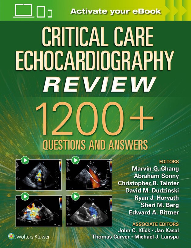 Front cover_Critical Care Echocardiography Review
