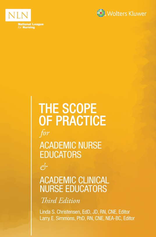 Couverture_The Scope Of Practice For Academic Nurse Educators And Academic Clinical Nurse Educators