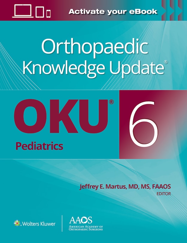 Couverture_Orthopaedic Knowledge Update Pediatrics 6 Print + Ebook
