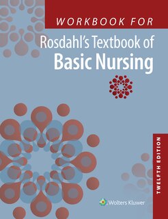 Couverture_Workbook For Rosdahl's Textbook Of Basic Nursing