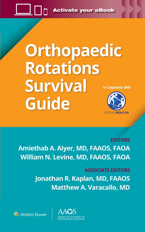 Front cover_Orthopaedic Rotations Survival Guide