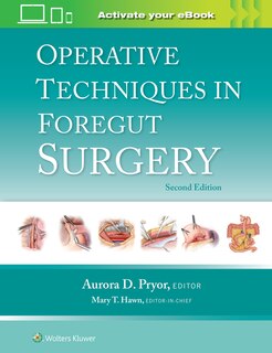 Front cover_Operative Techniques in Foregut Surgery