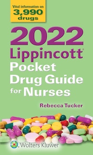 Couverture_2022 Lippincott Pocket Drug Guide For Nurses