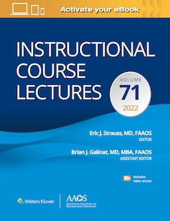 Couverture_Instructional Course Lectures