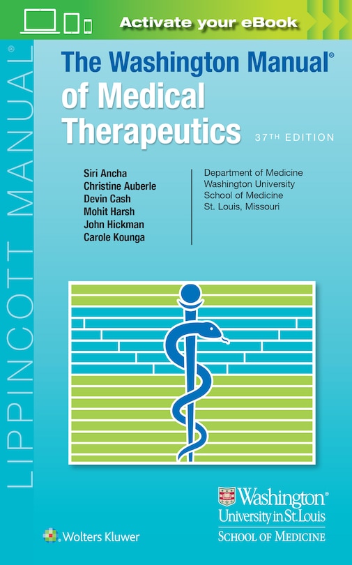Front cover_The Washington Manual Of Medical Therapeutics