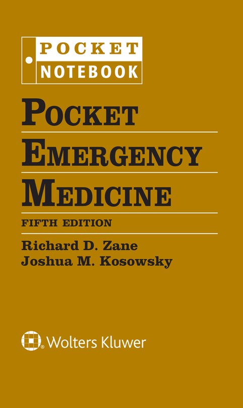 Front cover_Pocket Emergency Medicine