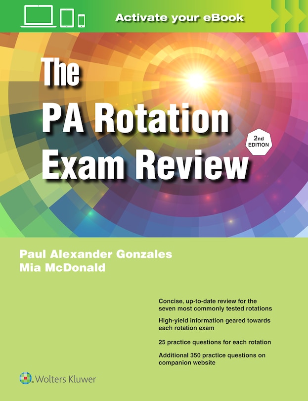Front cover_The PA Rotation Exam Review